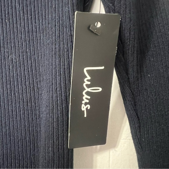 Lulu's Navy Blue Bodycon Dress - Picture 4 of 11